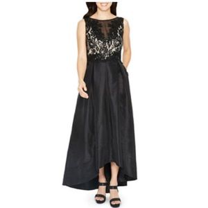 Brand new with tags. Beautiful hi low beaded dress